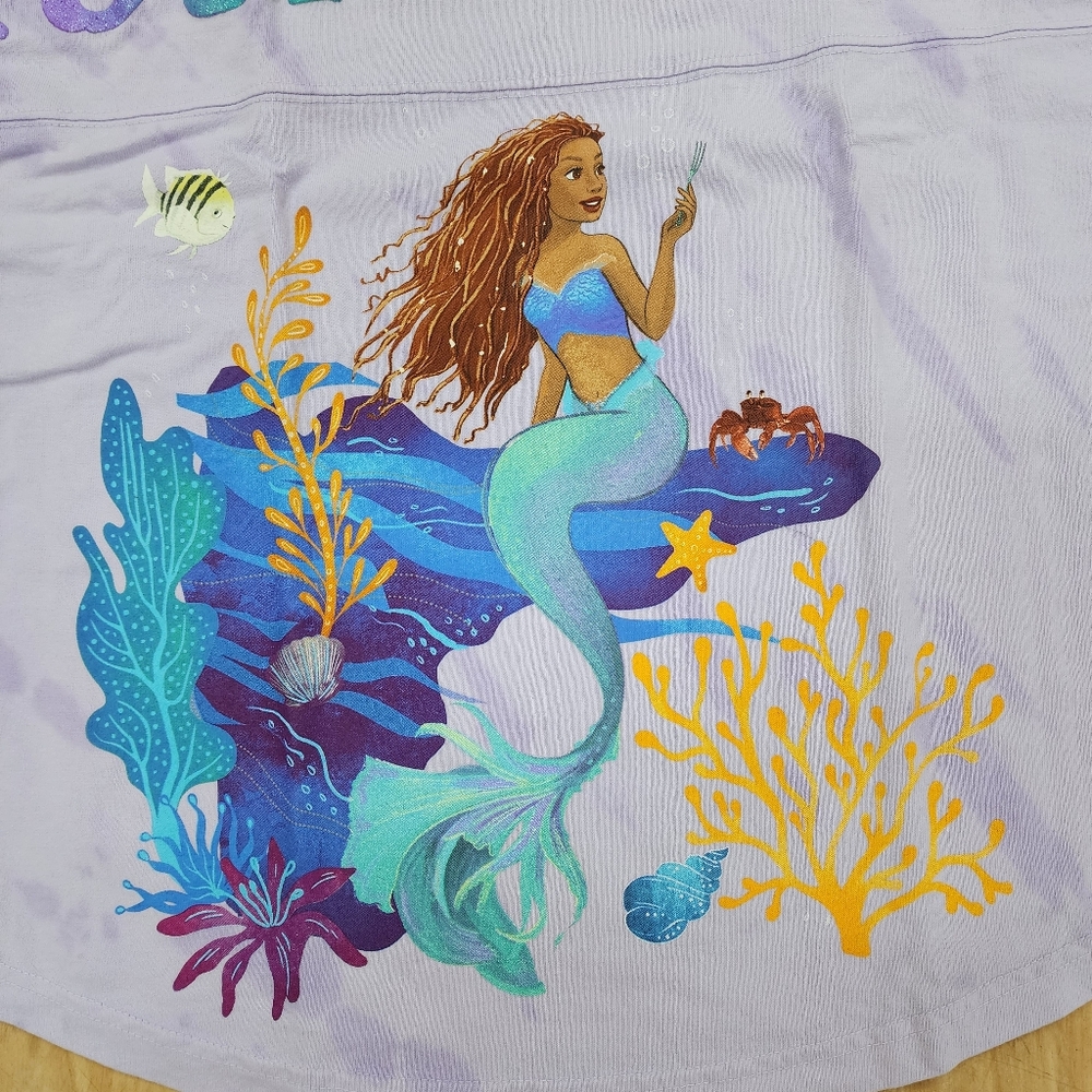 NWT! Disney Parks - Little Mermaid Ariel Part of Your World Spirit Jersey | S - Picture 7 of 11
